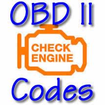 OBD II Trouble Codes