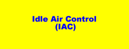 Idle Air Control Sensor