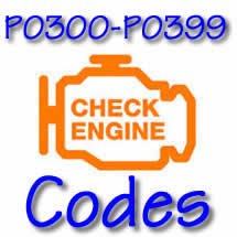 P0300 - P0399 OBD II Diagnostic Codes