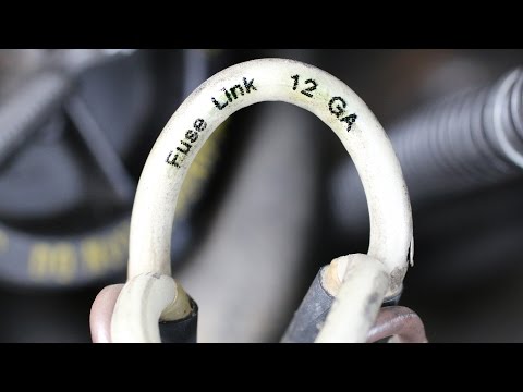 How to Replace a Fusible Link (Car won&#039;t Start)