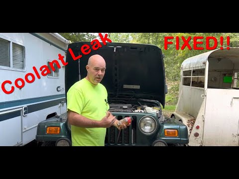 Coolant Leak Repair - Stop cooling system leak *SOLVED*