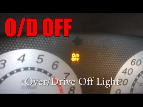 O/D OFF Light is on, here&#039;s what to do!