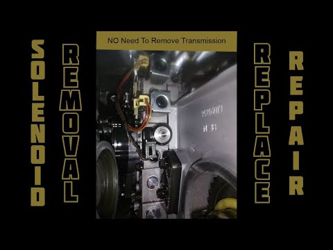 Replacing Shift Solenoid Without Removing Transmission 2006 Chevy Malibu 3.5L LT GM’s 4T45E DIY Free