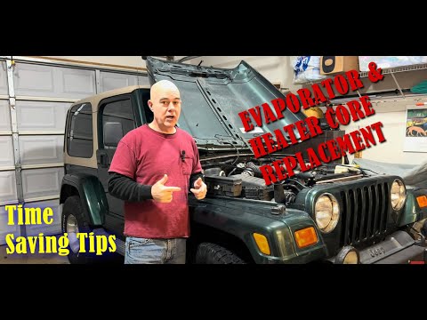 Jeep Wrangler TJ - Evaporator Core and Heater Core Replacement **