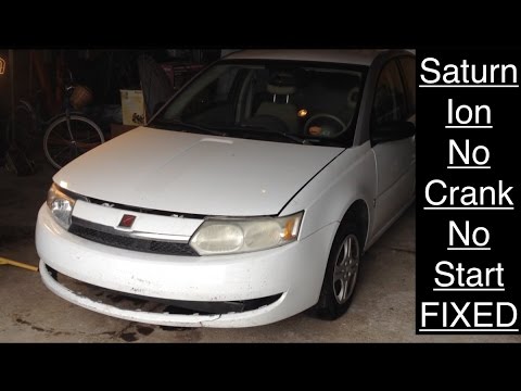 Saturn Ion 2.2 Ecotec No Start No Crank FIXED