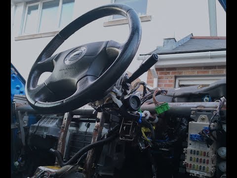 Subaru steering column install + wiring + immobiliser #11