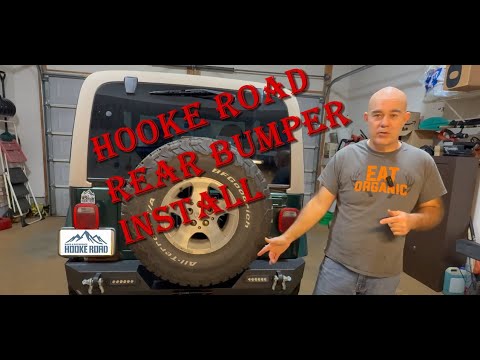 Jeep Wrangler TJ Hooke Road Rear Bumper Swap Black Friday Cyber Monday