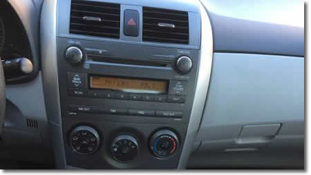 CD Player Corolla 2011 - FreeAutoMechanic Advice