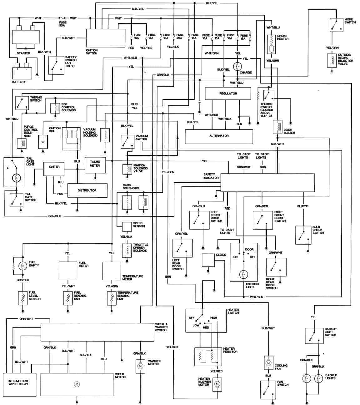 1981 Honda Accord Engine Wiring Diagram - FreeAutoMechanic Advice