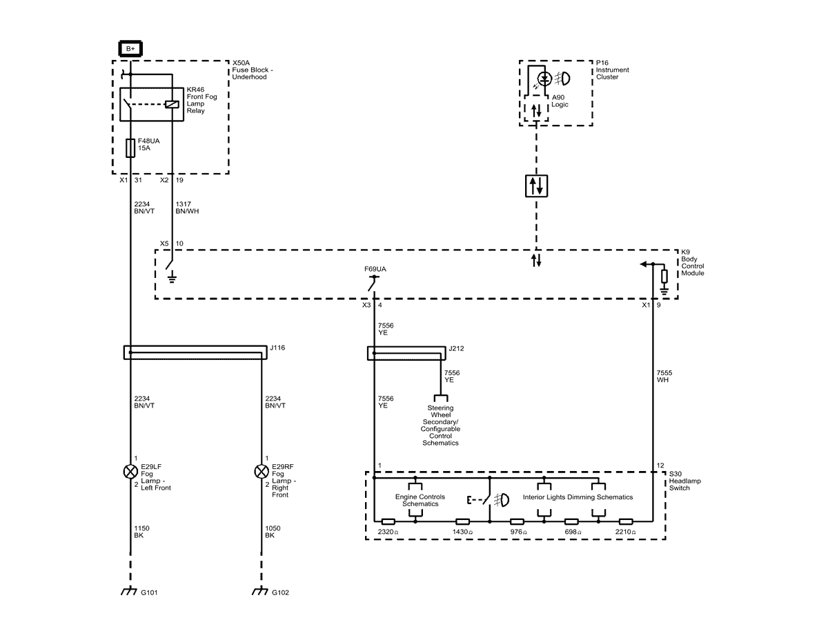 Fog Lights Wiring Diagram 2015 Chevy Malibu FreeAutoMechanic Advice