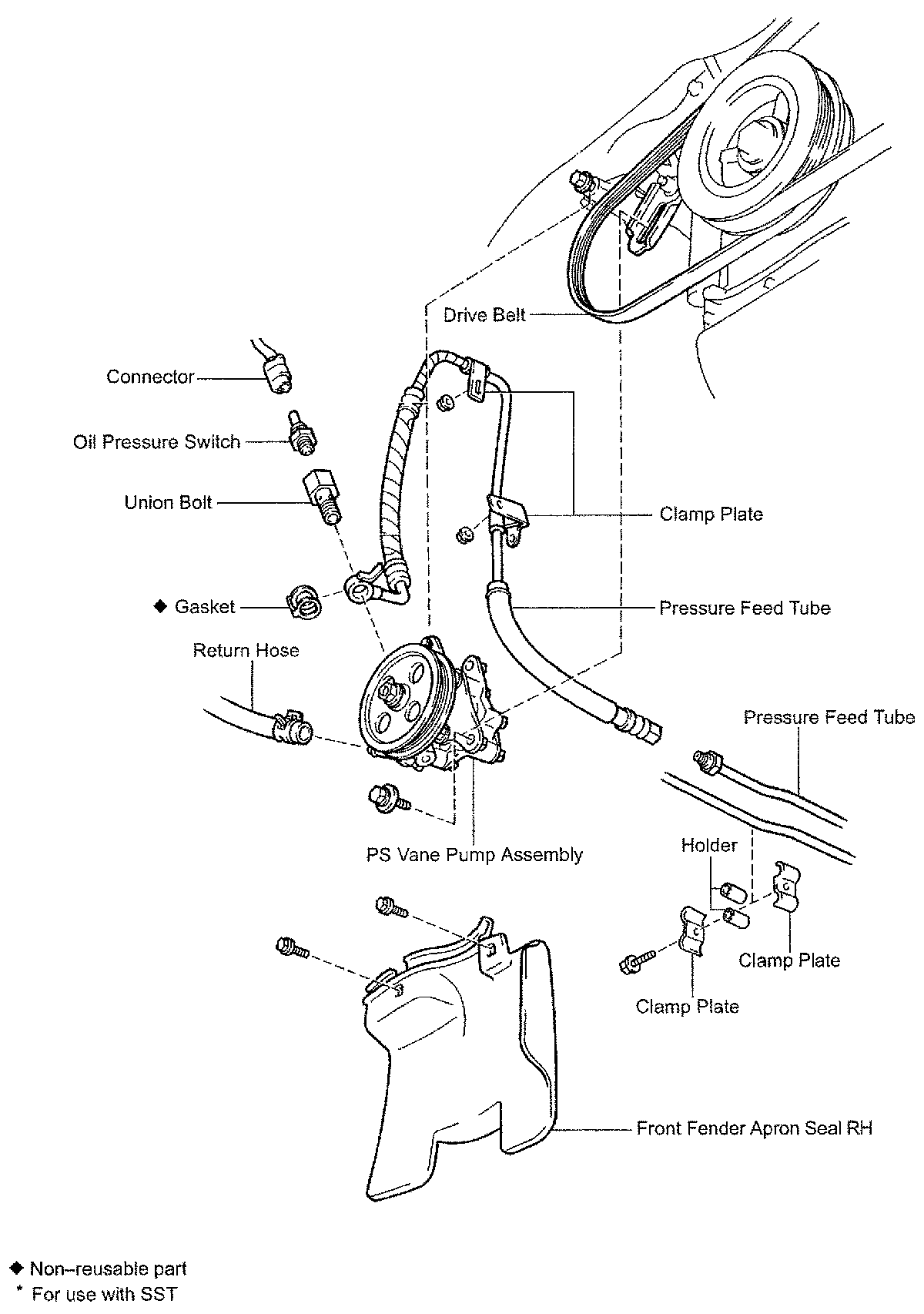 2004-toyota-avalon-power-steering-pump-diagram