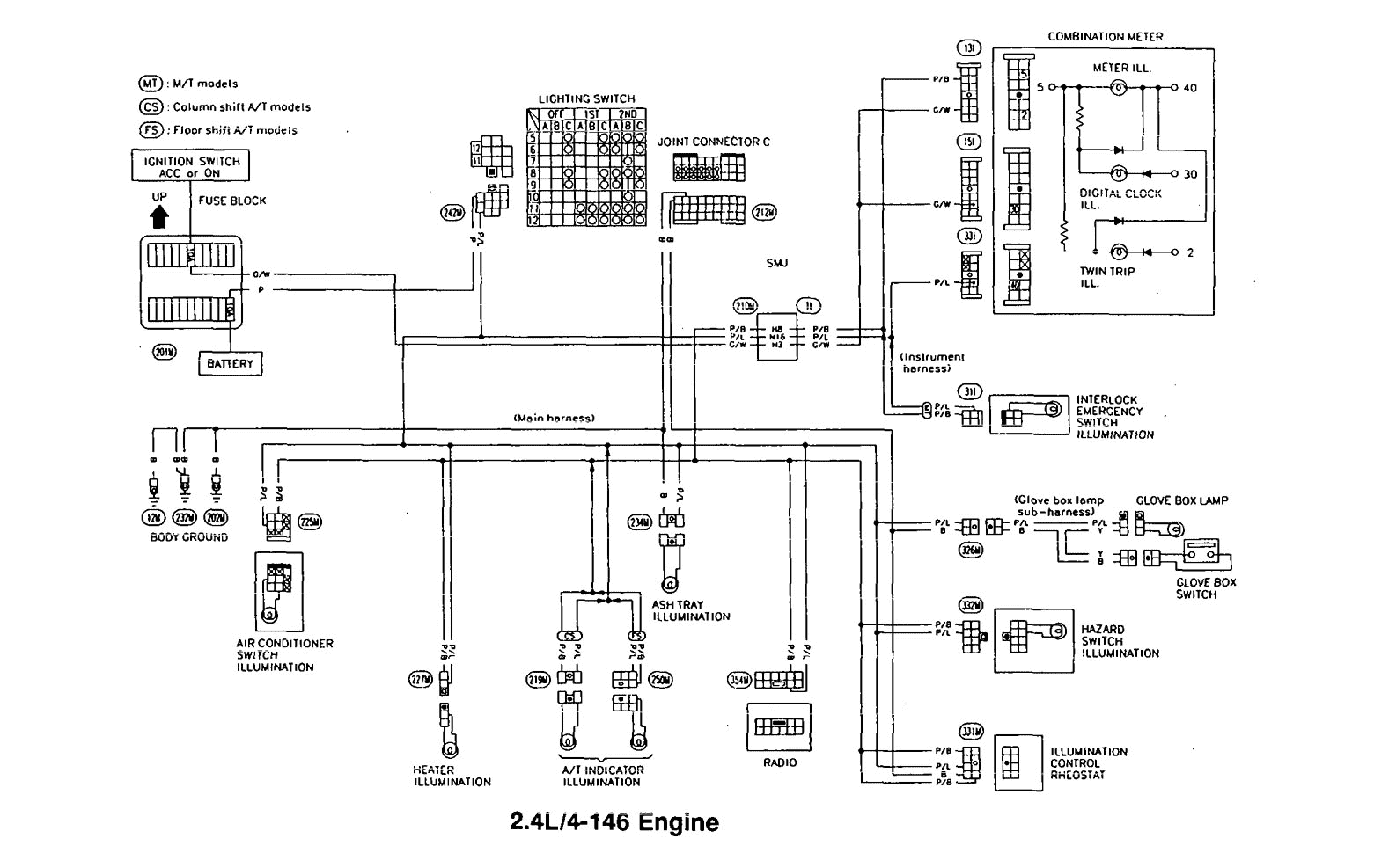 Lighting Electrical Wiring Honda Civic Wagon 9769