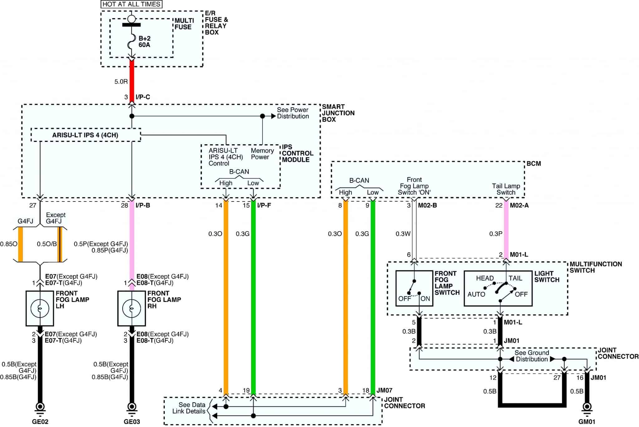 2014 KIA Forte Headlight Wiring Diagram - FreeAutoMechanic Advice