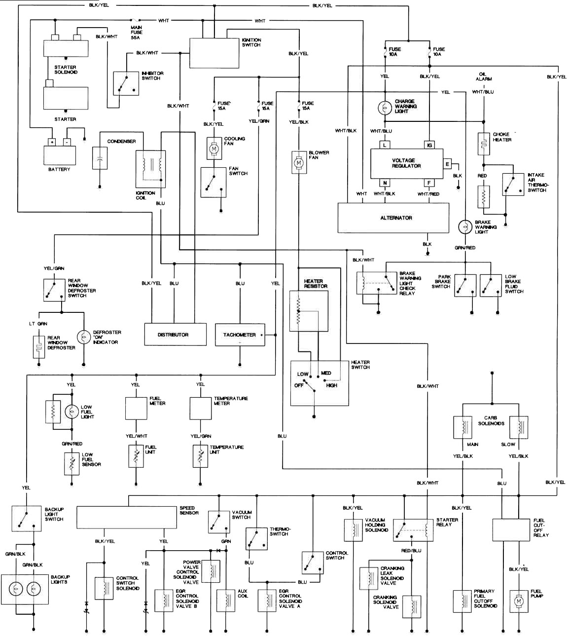 1983 Honda Prelude Wiring Diagrams - FreeAutoMechanic